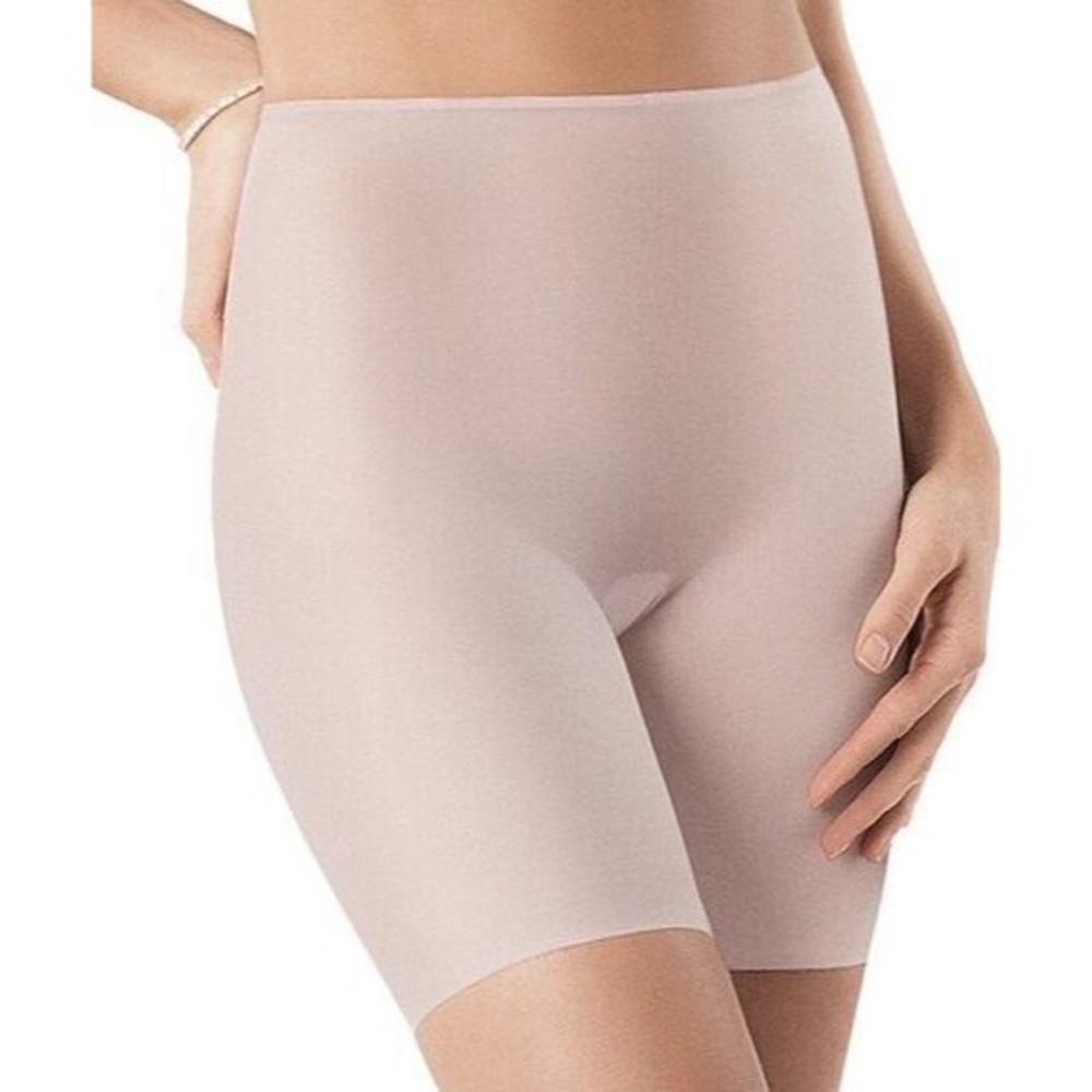 Spanx Skinny Britches Womens Shapewear Size 3X Sheer Seamless High Waisted Short